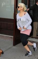 CHRISTINA AGUILERA Out and About in New York