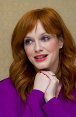 CHRISTINA HENDRICKS at mad Men Press Conference in Beverly Hills