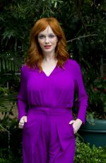 CHRISTINA HENDRICKS at mad Men Press Conference in Beverly Hills
