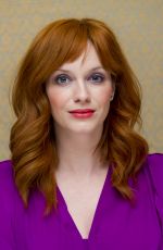 CHRISTINA HENDRICKS at mad Men Press Conference in Beverly Hills