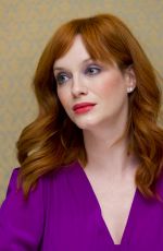 CHRISTINA HENDRICKS at mad Men Press Conference in Beverly Hills