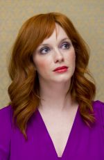 CHRISTINA HENDRICKS at mad Men Press Conference in Beverly Hills