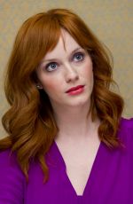 CHRISTINA HENDRICKS at mad Men Press Conference in Beverly Hills