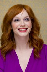 CHRISTINA HENDRICKS at mad Men Press Conference in Beverly Hills