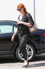 CHRISTINA HENDRICKS Out Shopping in Los Angeles 1004