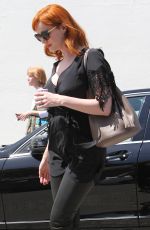 CHRISTINA HENDRICKS Out Shopping in Los Angeles 1004