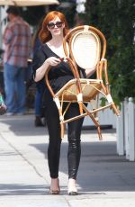 CHRISTINA HENDRICKS Out Shopping in Los Angeles 1004