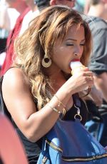 CHRISTINA MILIAN Licking Ice Cream in Venice Beach