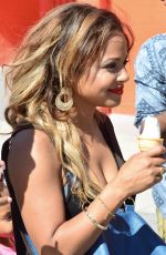 CHRISTINA MILIAN Licking Ice Cream in Venice Beach