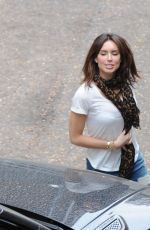 CHRISTINE BLEAKLEY at TV Studios in Shepards Bush