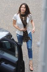 CHRISTINE BLEAKLEY at TV Studios in Shepards Bush