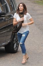 CHRISTINE BLEAKLEY at TV Studios in Shepards Bush