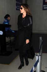 CINDY CRAWFORD at LAX Airport in Los Angeles