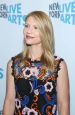 CLAIRE DANES at 2014 New York Live Arts Gala