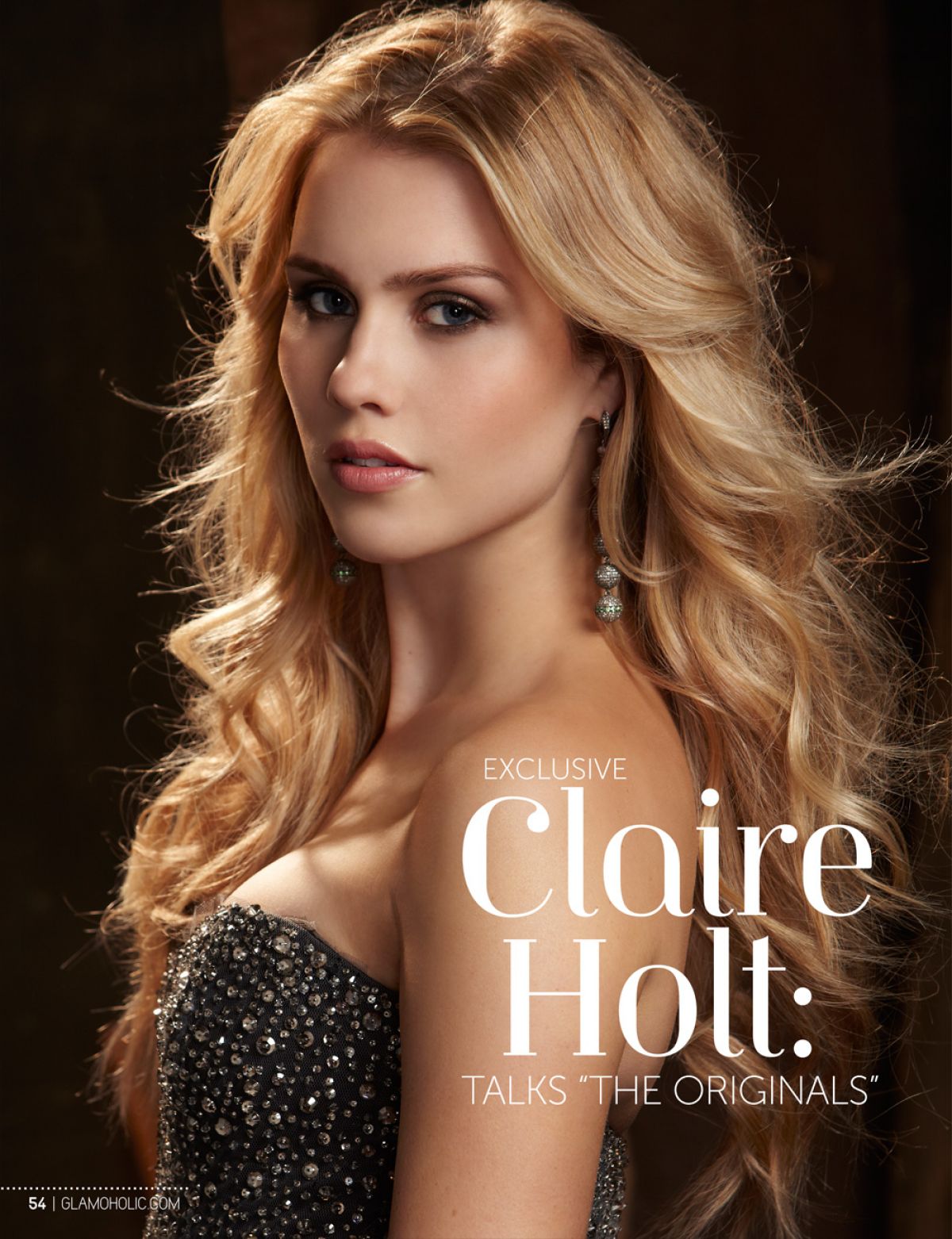 CLAIRE HOLT in Glamaholic Magazine, March 2014 Issue – HawtCelebs