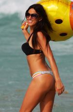 CLAUDIA ROMANI in Bikini at a Beach in Miami 1