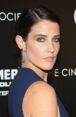 COBIE SMUDLERS at Captain America: the Winter Soldier Screening in New York