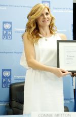 CONNIE BRITTON Announced as UNDP Goodwill Ambassador