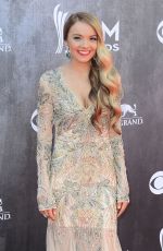 DAIELLE BRADBERY at 2014 Academy of Country Music Awards
