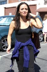 DANICA MCKELLAR Arrives at DWTS Practice in Los Angeles