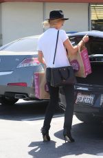 DELTA GODREM Shoping at Whole Foods in Los Angeles