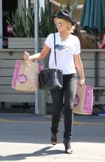 DELTA GODREM Shoping at Whole Foods in Los Angeles