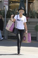 DELTA GODREM Shoping at Whole Foods in Los Angeles