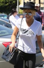 DELTA GODREM Shoping at Whole Foods in Los Angeles