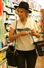DELTA GODREM Shoping at Whole Foods in Los Angeles