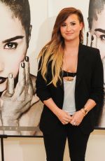 DEMI LOVATO Promotes Her New Album in Brazil