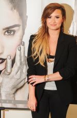 DEMI LOVATO Promotes Her New Album in Brazil
