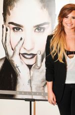 DEMI LOVATO Promotes Her New Album in Brazil