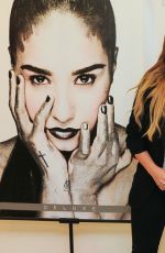 DEMI LOVATO Promotes Her New Album in Brazil