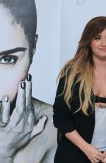 DEMI LOVATO Promotes Her New Album in Brazil