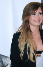 DEMI LOVATO Promotes Her New Album in Brazil