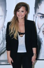 DEMI LOVATO Promotes Her New Album in Brazil
