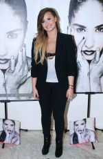 DEMI LOVATO Promotes Her New Album in Brazil