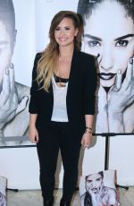 DEMI LOVATO Promotes Her New Album in Brazil