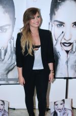 DEMI LOVATO Promotes Her New Album in Brazil