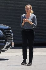 DIANE KRUGER on The Bridge Set in Los Angeles