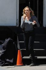 DIANE KRUGER on The Bridge Set in Los Angeles