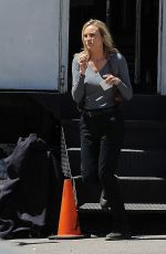 DIANE KRUGER on The Bridge Set in Los Angeles