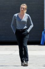 DIANE KRUGER on The Bridge Set in Los Angeles