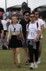 DIANE KRUGER Out and About at Coachella