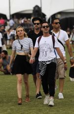 DIANE KRUGER Out and About at Coachella