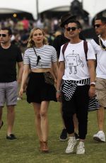 DIANE KRUGER Out and About at Coachella