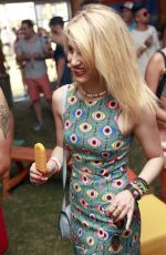 DIANNA AGRON at Fruttare Hangout at Coachella
