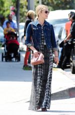 DIANNA AGRON Out for Lunch in Los Angeles