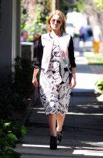 DIANNA AGRON Out in West Hollywood