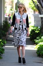 DIANNA AGRON Out in West Hollywood